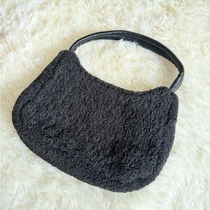Elegant Black Soft Mini Bag